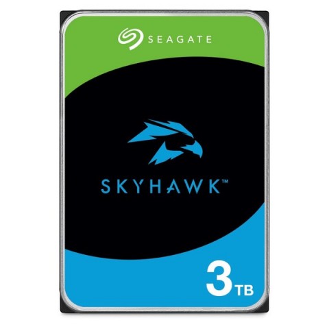 Kietasis diskas 3.5" 3TB Sata III 7200RPM HDD 64MB Seagate Surveillance Skyhaw